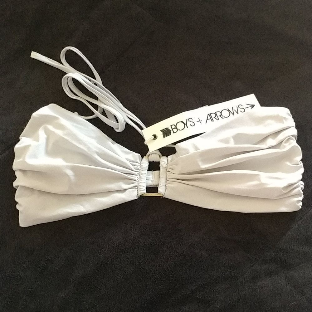 Silver- Boys + Arrows Bandeau